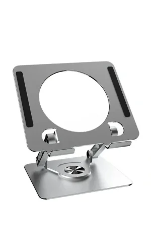 360 Derece Dönebilen Yükseltilmiş Masaüstü Ayarlanabilir Metal Tablet Standı