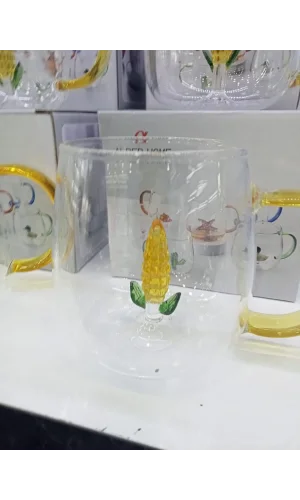 3D Mısır Figürlü Kupa Bardak