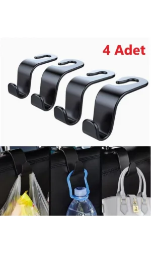 4  Adet Araba Koltuk Arkası Askı