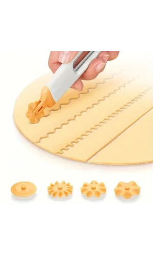 4 Başlıklı Hamur Kesici