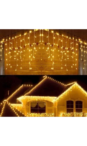 4 Metre 16 Saçak Led