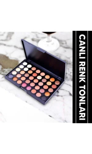 40lı Mat Sedefli Far Paleti