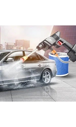 48V Şarjlı Çift Bataryalı Taşınabilir Basınçlı Yıkama Sulama Tabancası