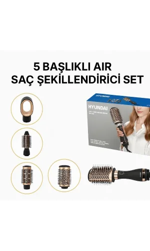 5 Başlıklı Air Saç Şekillendirici Set