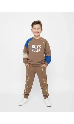 Erkek Çocuk Renk Bloklu ve Neon Detaylı Eşofman Takımı Erkek Çocuk Renk Bloklu ve Neon Detaylı Eşofman Takımı Erkek Çocuk Renk Bloklu ve Neon Detaylı Eşofman Takımı