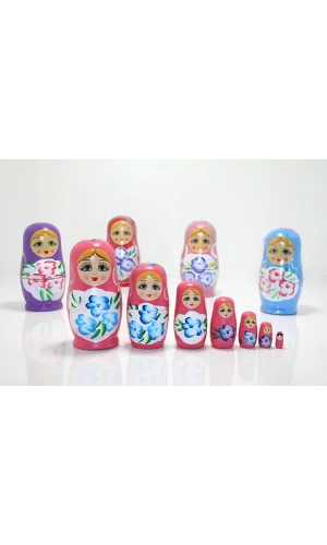 7li Ahşap Matruşka