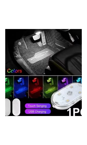 7 Renk Modlu Dokunmatik Sensörlü Mini Led Lamba