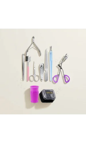 9 Parça Kutulu Manikür Seti