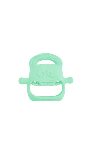 Açık Yeşil Bebek Silikon Diş Kaşıyıcı