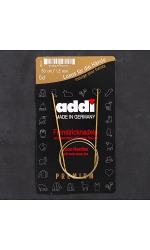 Addi 1,5mm 50cm Misinalı Şiş - 714-7