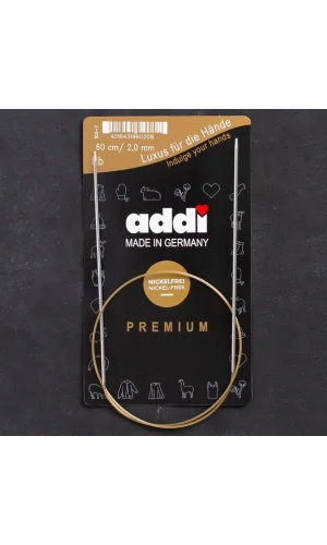 Addi 2mm 60cm Klasik Misinalı Şiş- 105-7