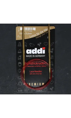 Addi 5mm 100cm Klasik Misinalı Dantel Şişi 755-7