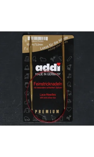 Addi 5mm 60cm Klasik Misinalı Dantel Şişi - 755-7