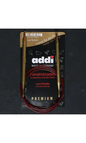 Addi 8 mm 120 cm Misinalı Dantel Şişi - 755-7