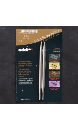 Addi Click Basic 7mm Misinalı Şiş Ucu - 656-2