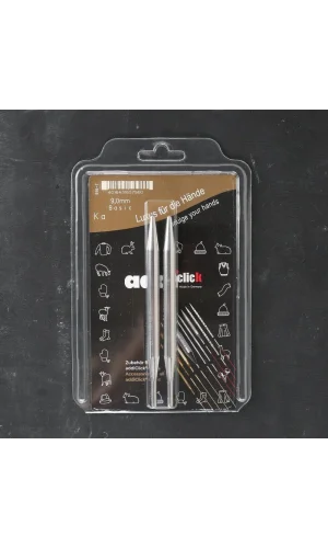 Addi Click Basic 9mm Misinalı Şiş Ucu - 656-2