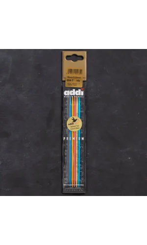 Addi Colibri 3,5mm 15cm Renkli Çorap Şişi - 204-7