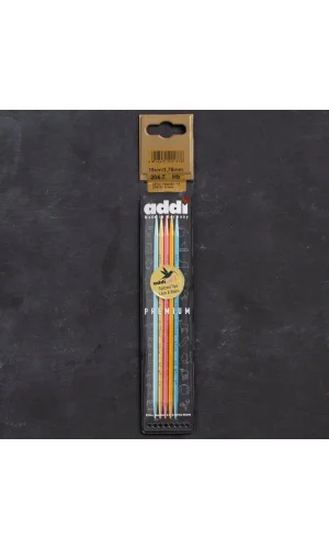 Addi Colibri 3,75mm 15cm Renkli Çorap Şişi - 204-7