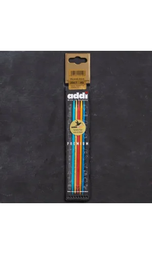 Addi Colibri 4mm 15cm Renkli Çorap Şişi - 204-7