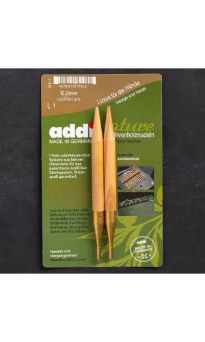 Addi Nature Olive Wood Click 10mm 13cm Misinalı Şi