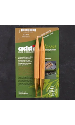 Addi Nature Olive Wood Click 12mm 14cm Misinalı Şi