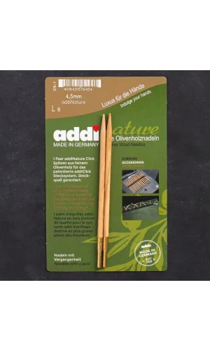Addi Nature Olive Wood Click 4.5mm 13cm Misinalı Ş