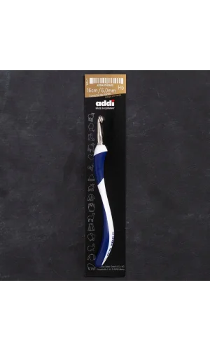 Addi Swing 6mm 16cm Lacivert Ergonomik Yün Tığ - 1