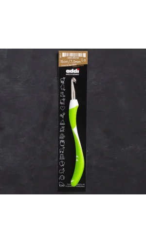 Addi Swing 7mm 16cm Yeşil Ergonomik Yün Tığ - 140-