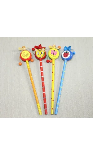 Ahşap Figürlü Kurşun Kalem