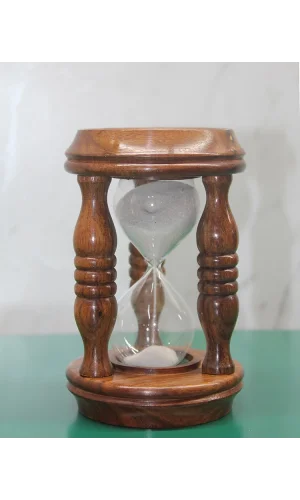 Ahşap Kum Saati Model 7