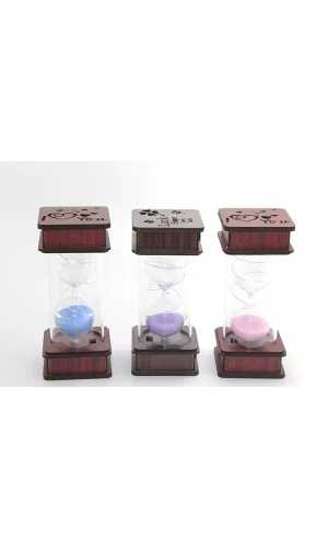 Ahşap Ledli Kum Saati Model 1