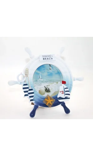 Ahşap Marin Dümenli Çerçeve Model 1