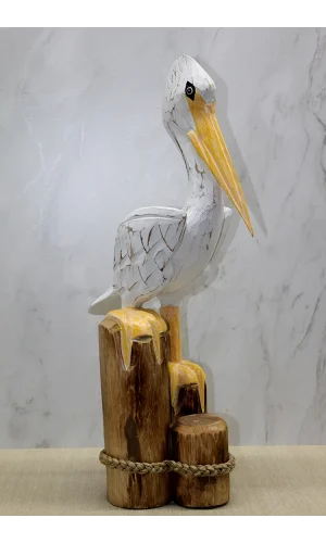 Ahşap Pelikan 60 Cm