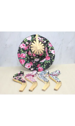 Ahşap Şapkalı Yelpaze