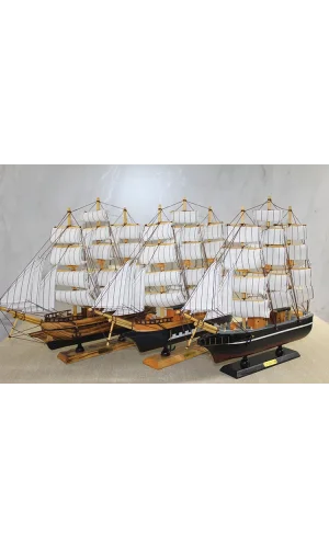 Ahşap Yelken Gemi Model 2