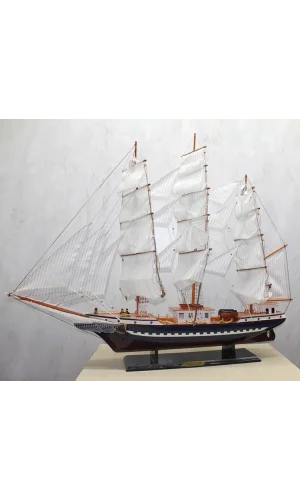 Ahşap Yelken Gemi Model 4