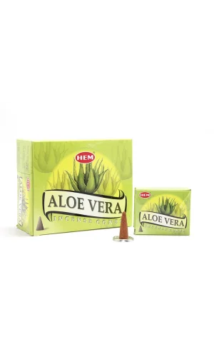 Aloe Vera Aromalı Konik Tütsü