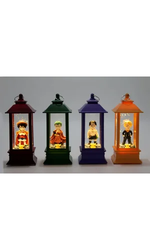 Anime One Piece Figürlü Işıklı Kar Küresi