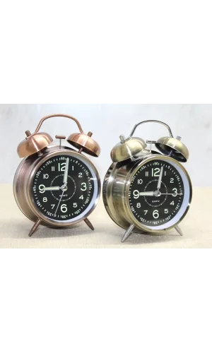 Antik Metal Çalar Saat Model 1