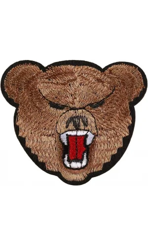 Aplike Ütü İle Yapışan Ayı Arma 4x5 cm