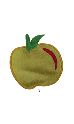 Aplike Ütü İle Yapışan Elma Desen