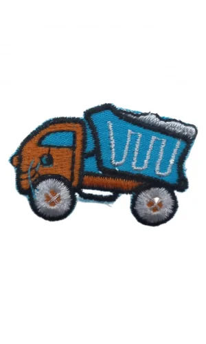 Aplike Ütü İle Yapışan Kamyon Mavi Arma 2x3 cm