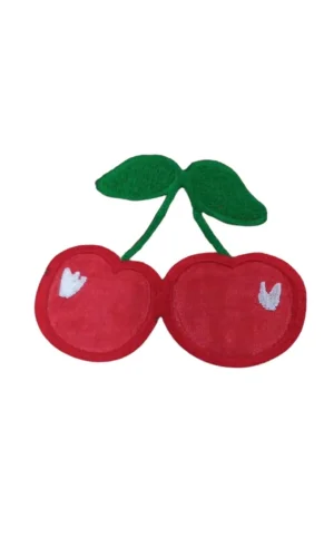 Aplike Ütü İle Yapışan Kiraz Desen