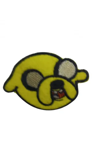 Aplike Ütü İle Yapışan Köpek Yüzü Sarı Arma 6x7 cm