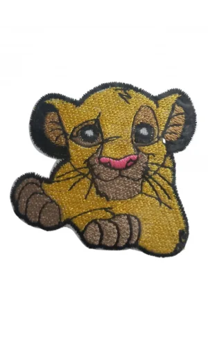 Aplike Ütü İle Yapışan Küçük Kaplan Arma 3x4 cm
