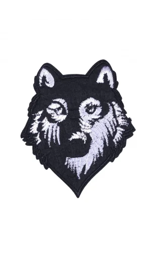 Aplike Ütü İle Yapışan Kurt Arma 6x7 cm