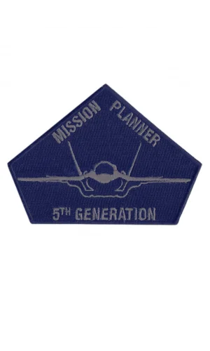Aplike Ütü İle Yapışan Mission Planner Lacivert Arma 6 cm