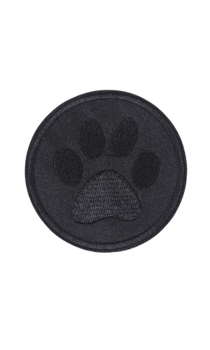 Aplike Ütü İle Yapışan Siyah Pati Arma 5 cm