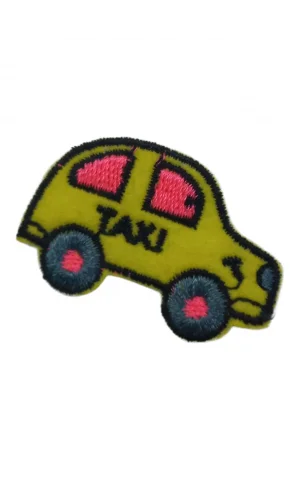 Aplike Ütü İle Yapışan Taxi Arma 3x2,5 cm