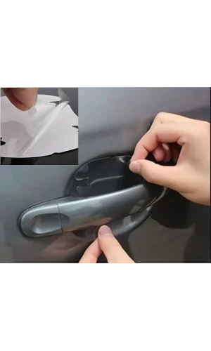 Araba Kapı Kolu Koruyucu Film (4lü Set)